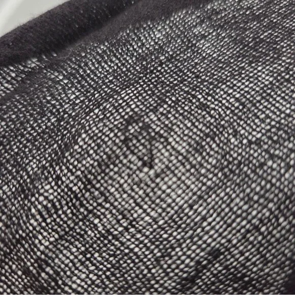 Floral Print Fringed Black Pashmina Wrap - Picture 12 of 13